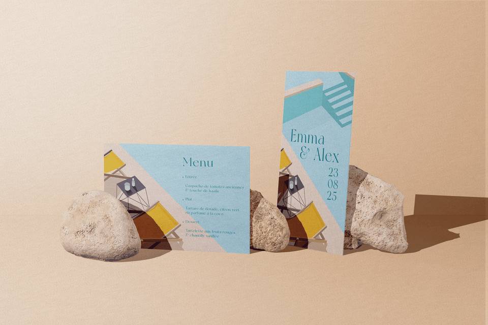 Faire-part & Menu