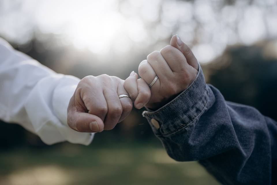 Promesse d'un amour éternel.
