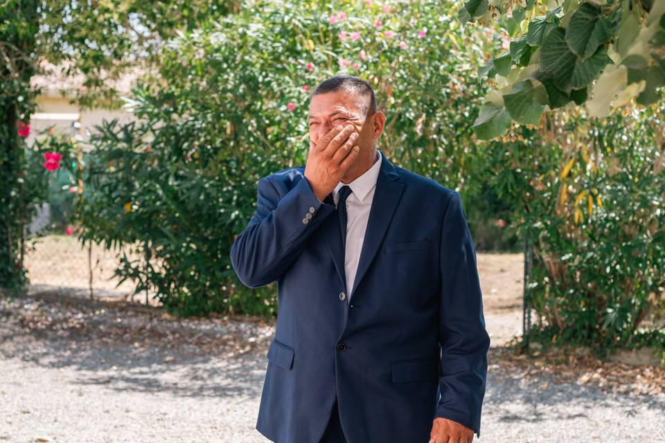 Un papa empli d'émotions !