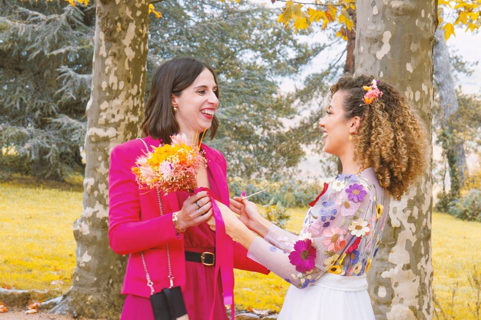 Cérémonie du bouquet