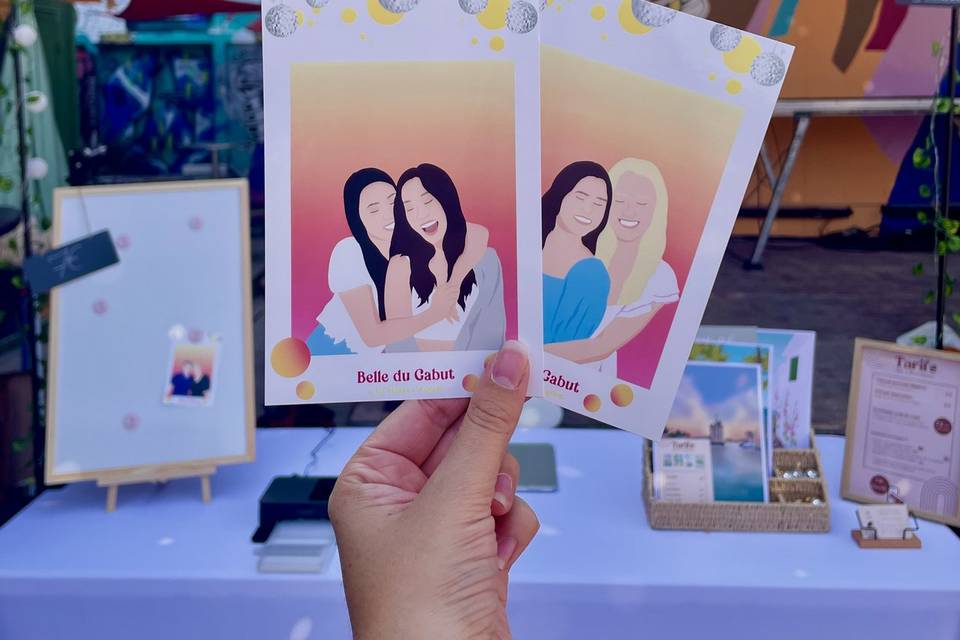 Invités illustrés en direct
