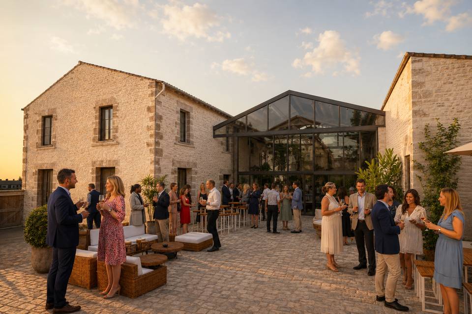 Une terrasse où se retrouver
