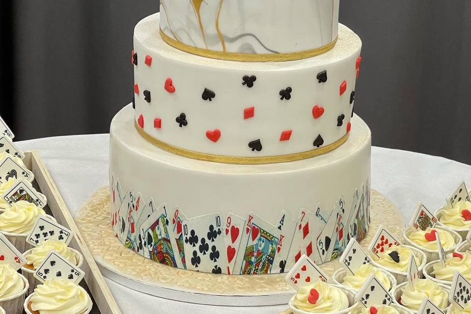Theme Wedding Cake