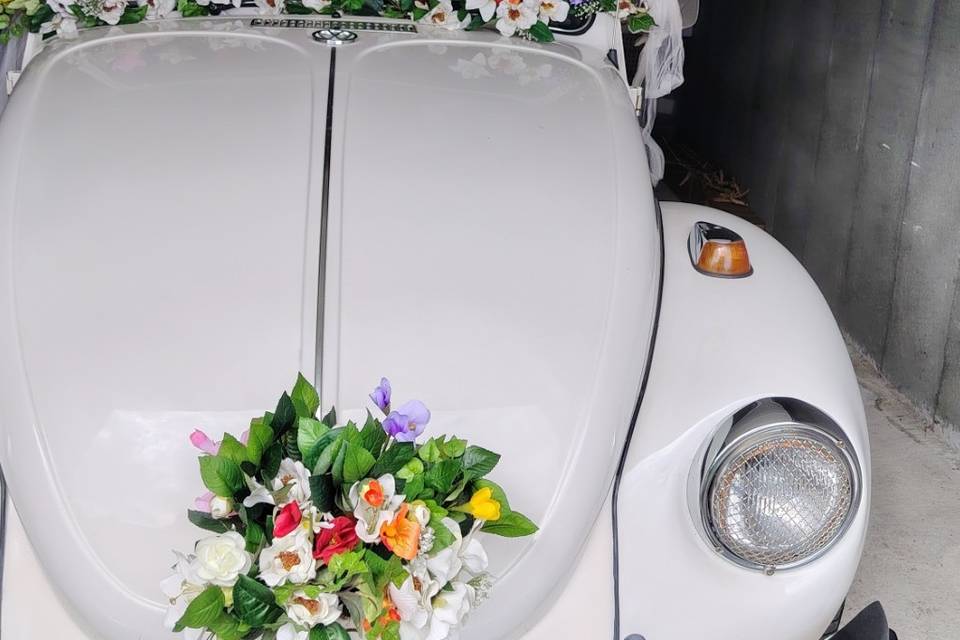 Déco florale colorée
