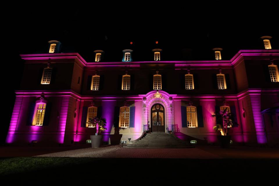 Éclairage chateau