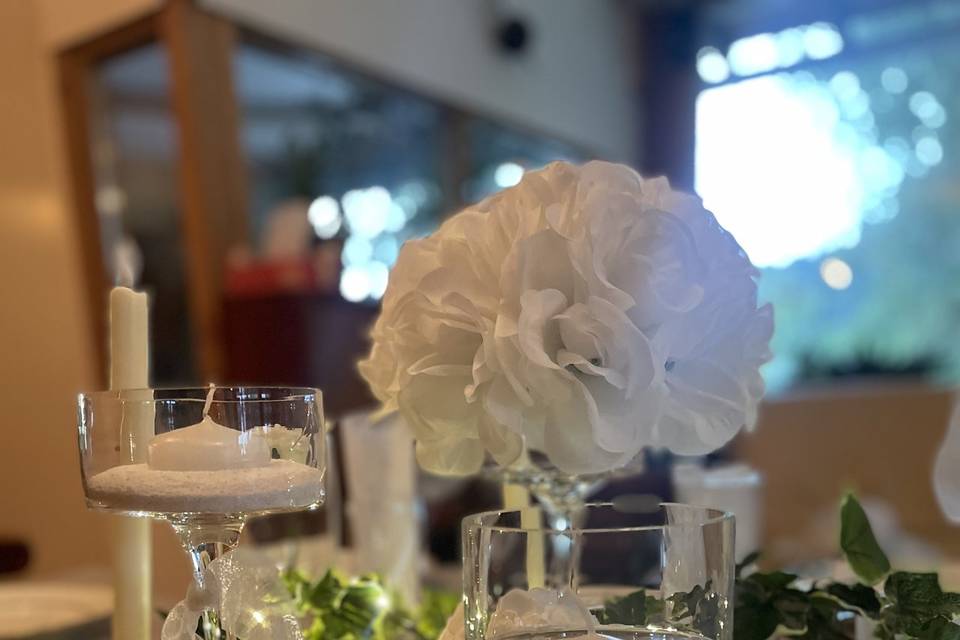 Table thème blanc