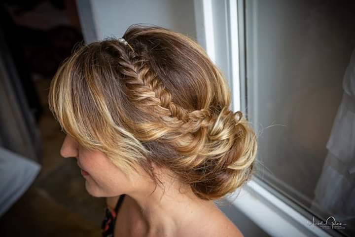 Chignon bas sur le côté