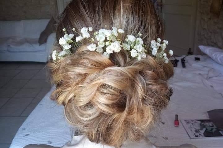 chignon avec gypso frais