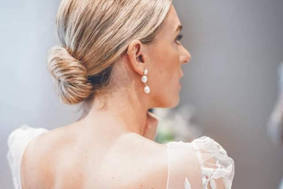 Chignon en toute simplicité