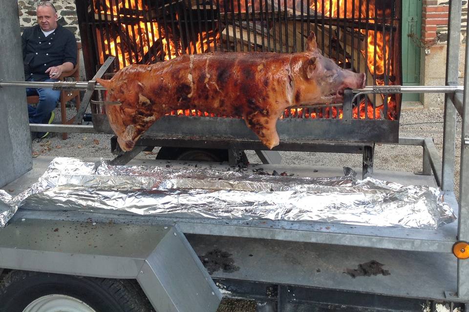 Cochon grillé