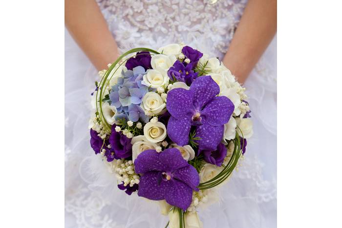 Bouquet de mariée vanda