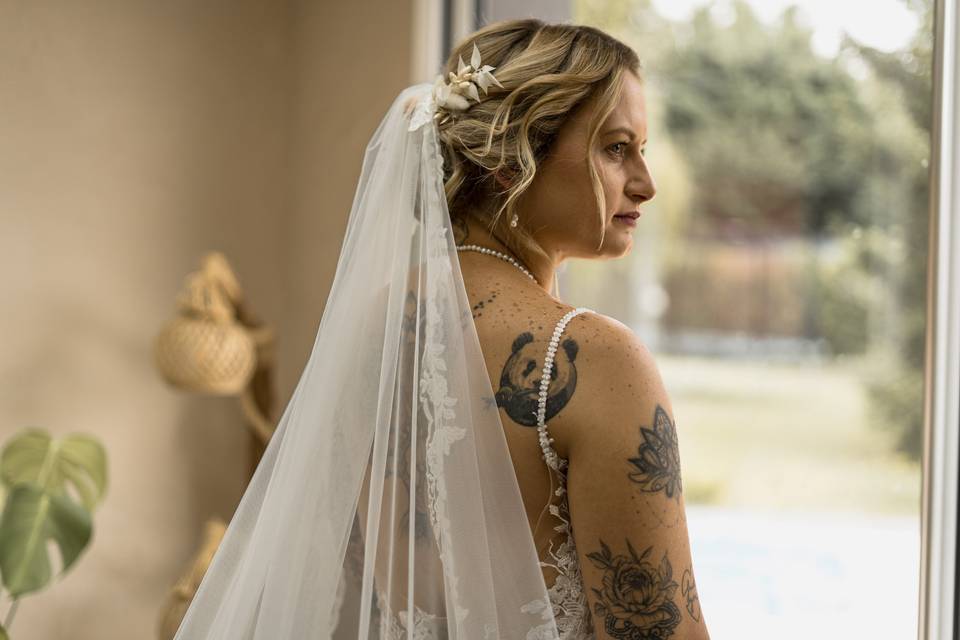 Préparatifs mariée