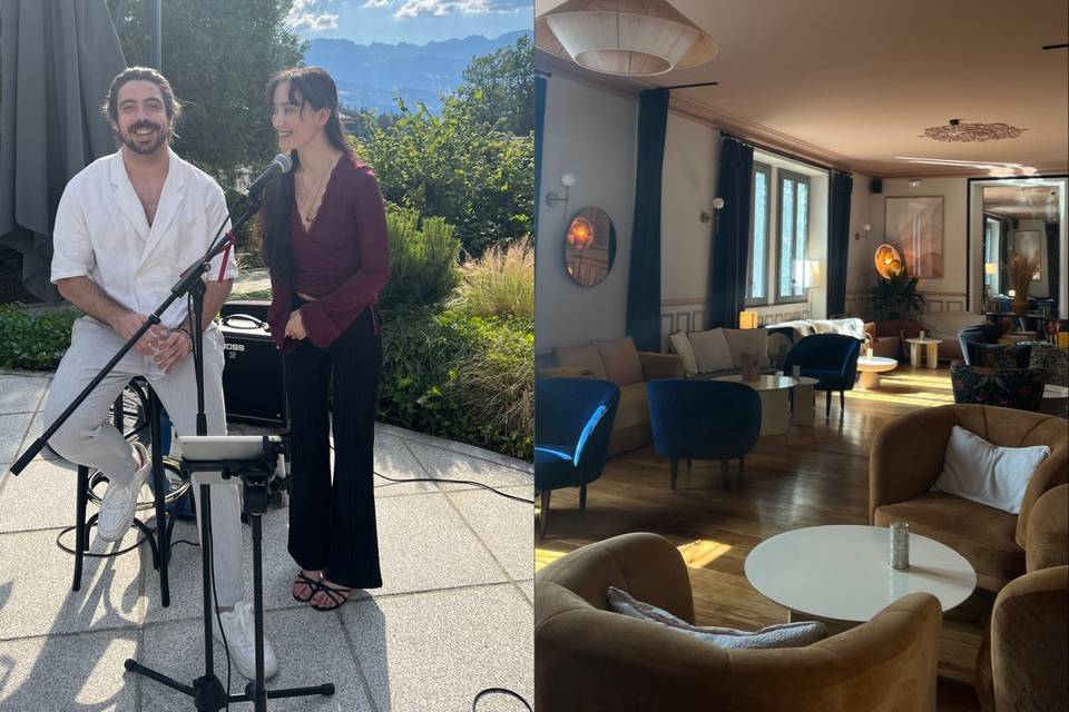 Animation dans un restaurant