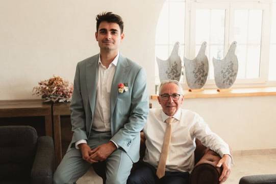 Pour le marié et le papa