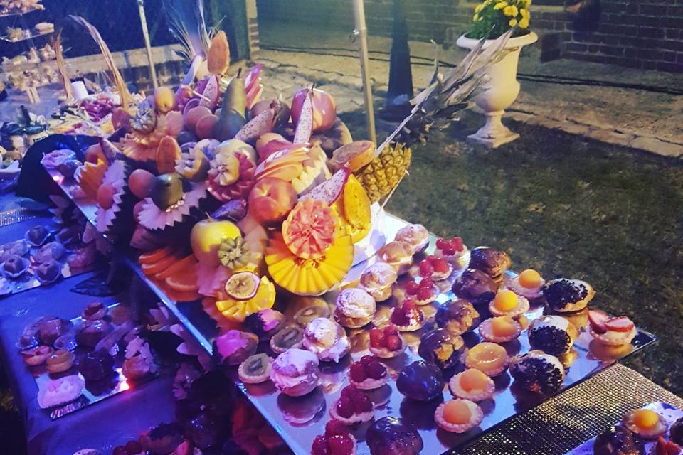 Buffet sucre extérieur
