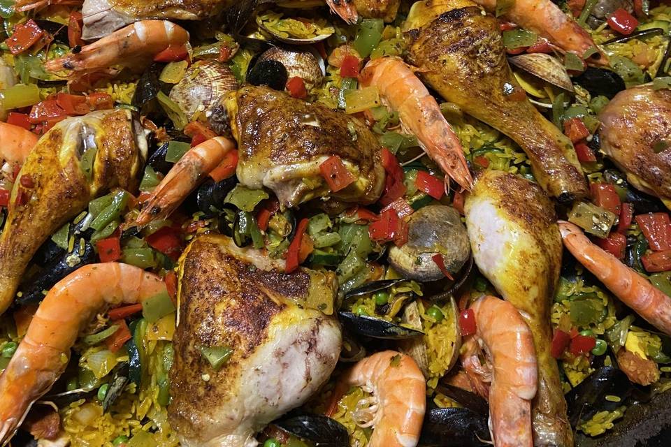 Paella st jacques