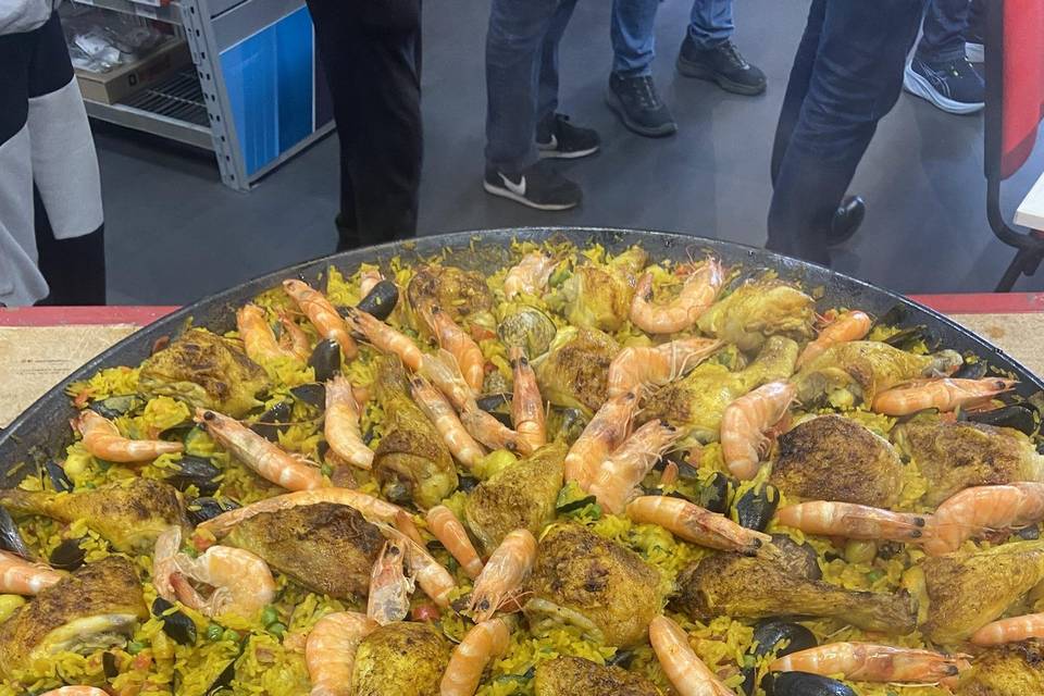 Paella fruit de mer