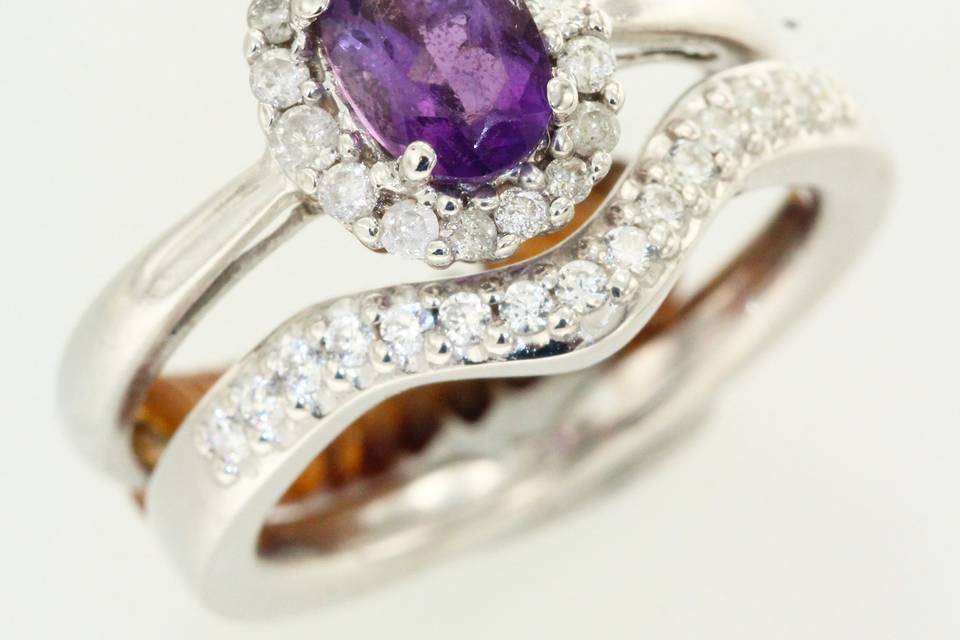 Bague et Alliances, diamants