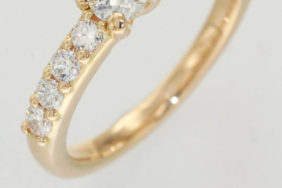 Solitaire, diamants