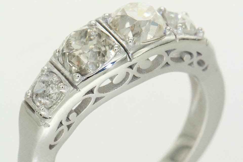 Bague diamants
