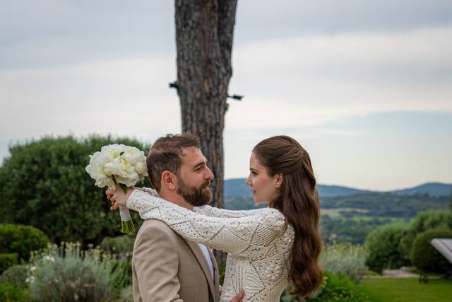 Photo des mariés