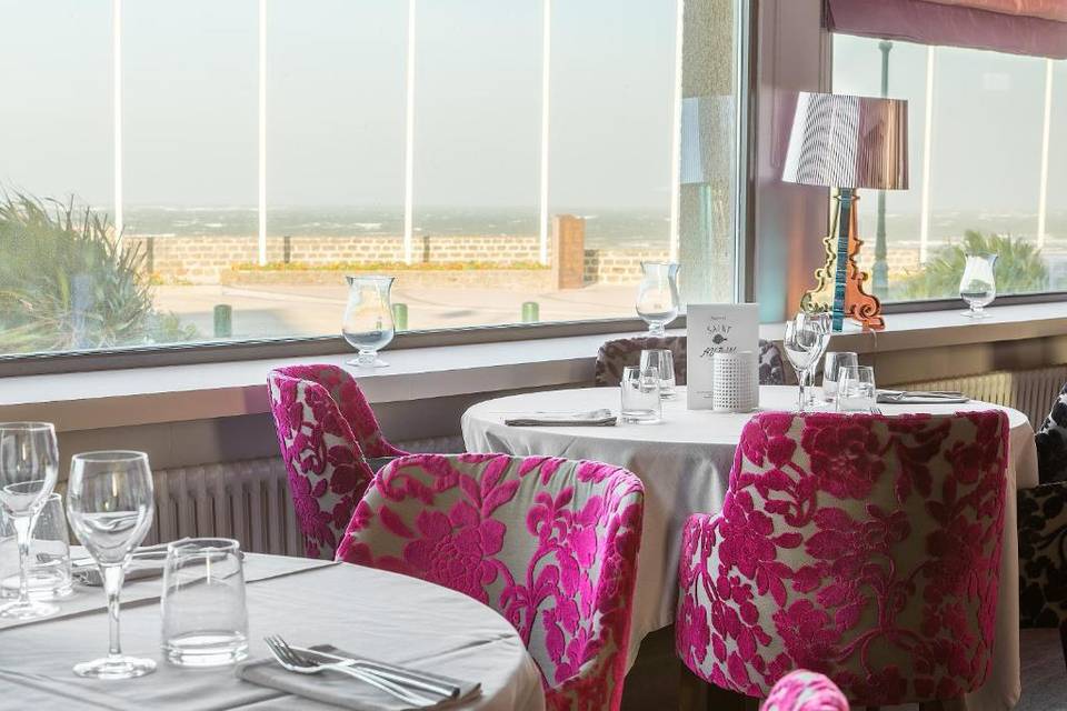 Le restaurant vue mer