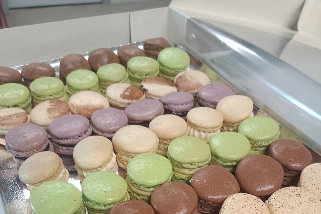 Plateau de macarons