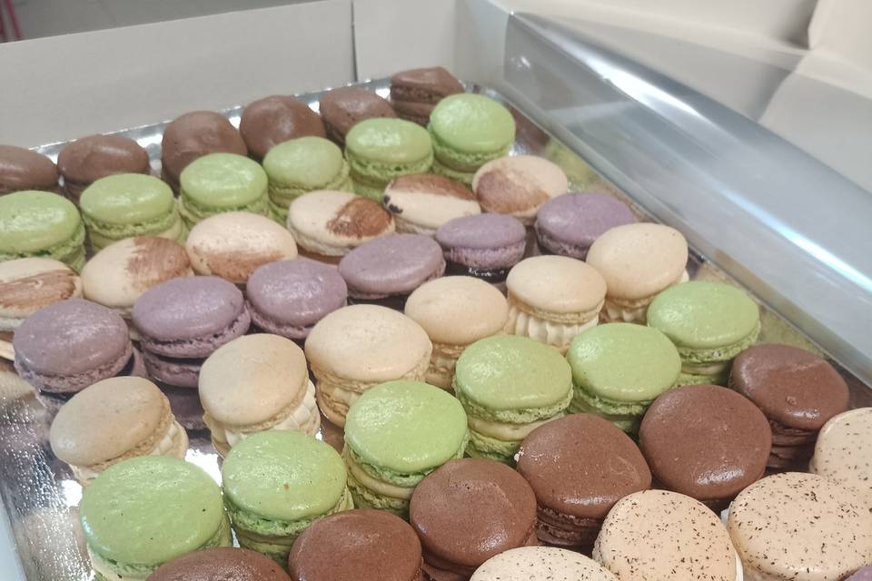 Plateau de macarons