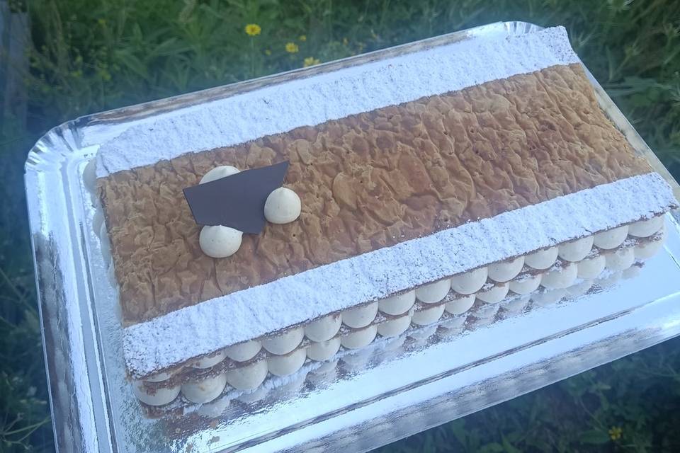 Mille feuilles à la vanille