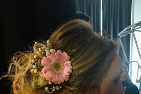 Fleurs pour chignon