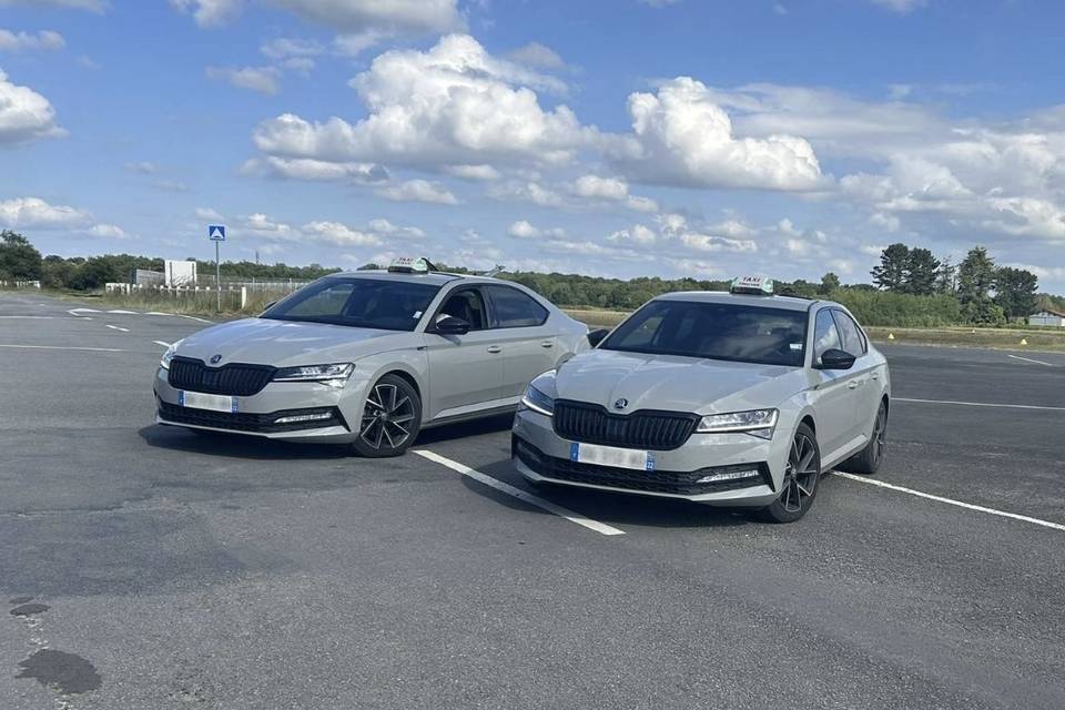 2 Skoda Superb Berline