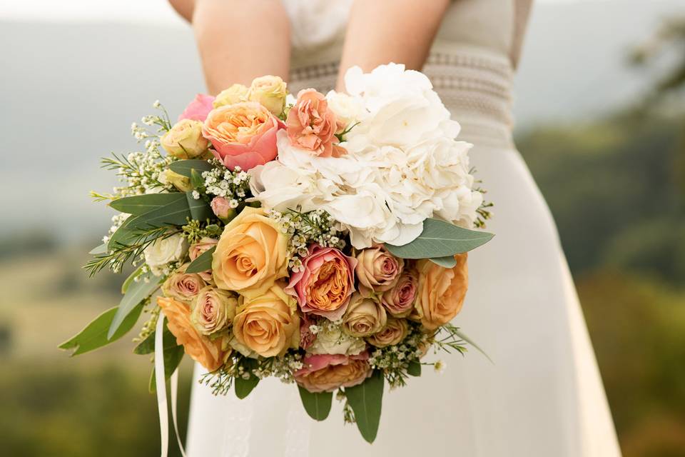 Le bouquet de la mariée