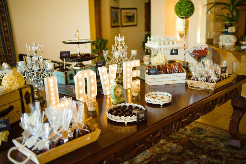 Table des desserts