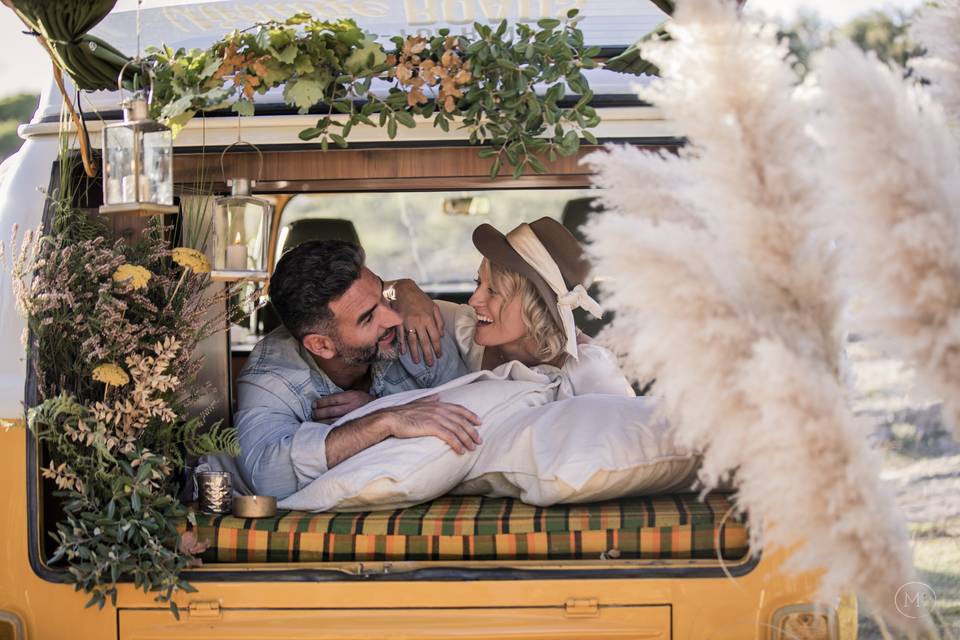 Mariage bohème Provence