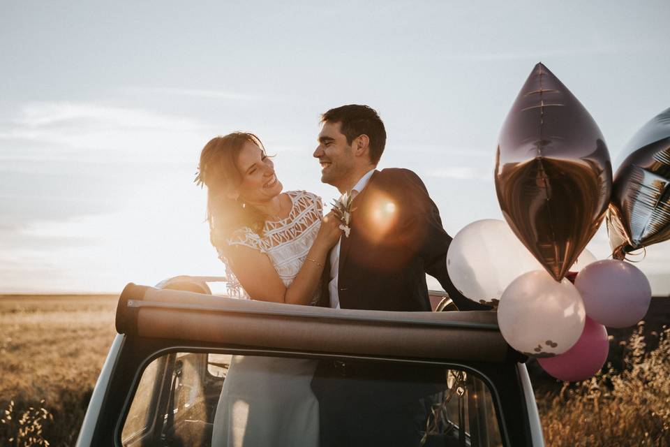 Amour en 2CV Provence