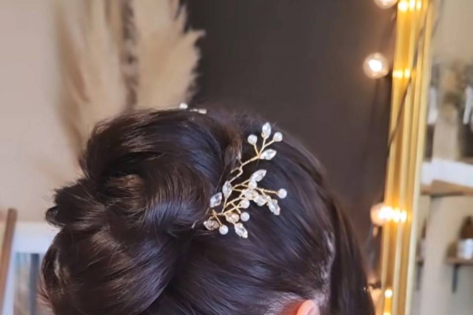 Chignon élégant