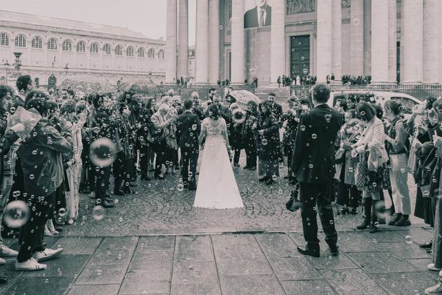 Sortie de mariés, Paris 5
