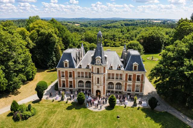Château et parc (Façade Nord)