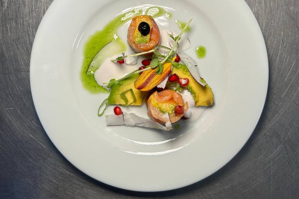 Saumon et Avocat