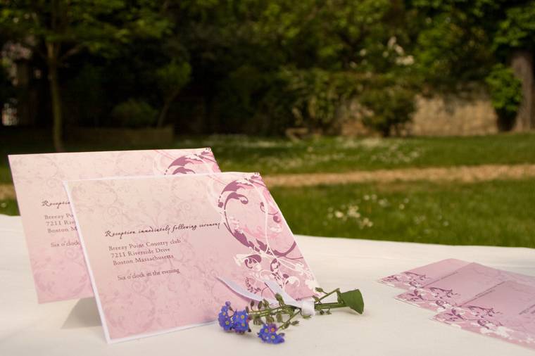 Faire-part mariage collection fol amour