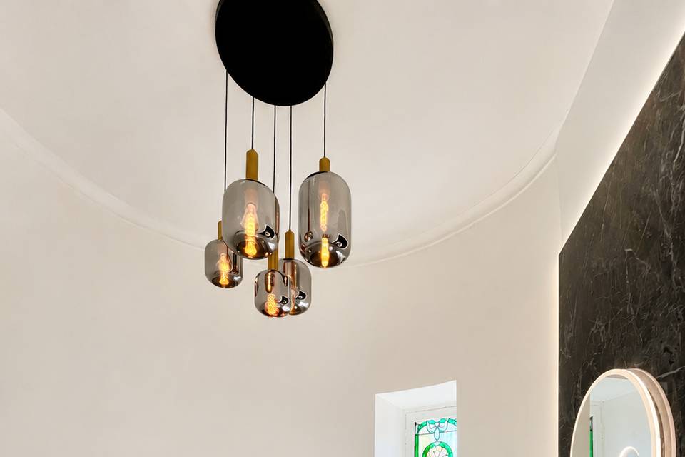 Salle de bain, chambre de Dian