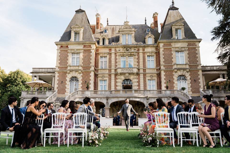 Chateau bouffemont marriage