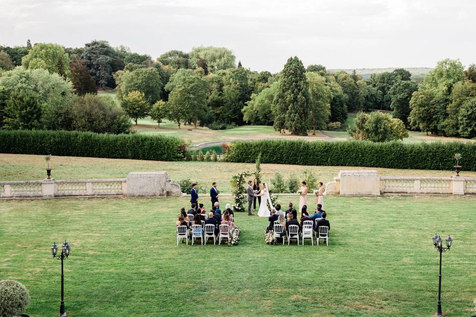 Chateau bouffemont marriage