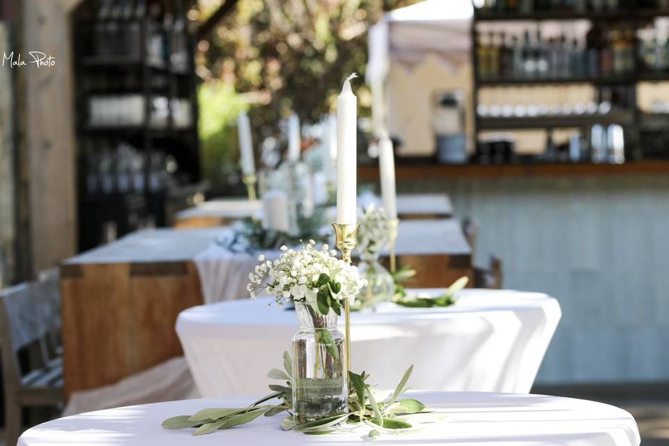 Ambiance élégante de table
