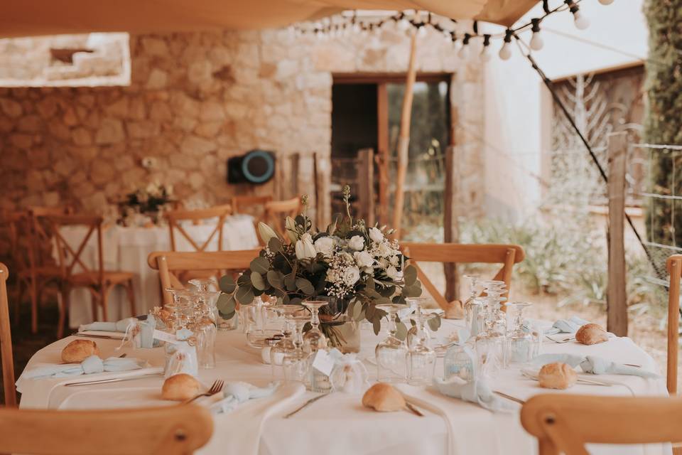 Ambiance élégante de table