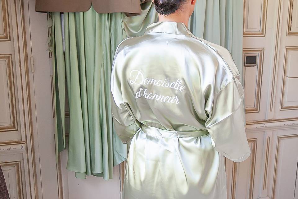 Coiffure demoiselle d’honneur