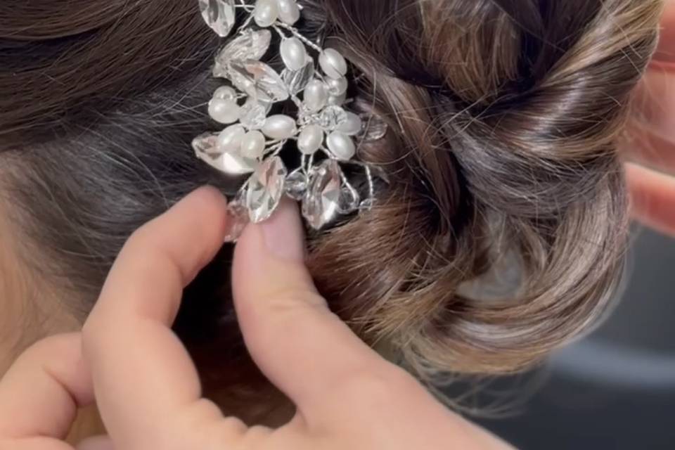 Chignon de mariée