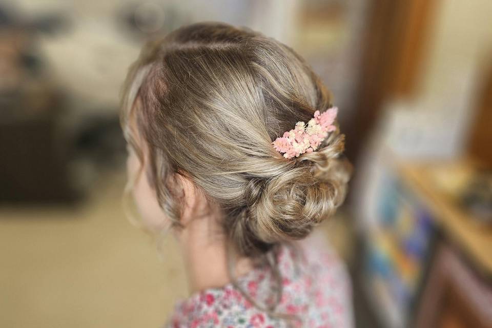 Chignon bohème