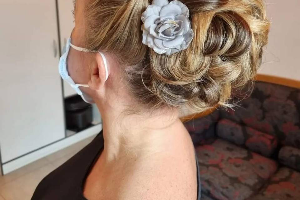 Chignon sophistiqué