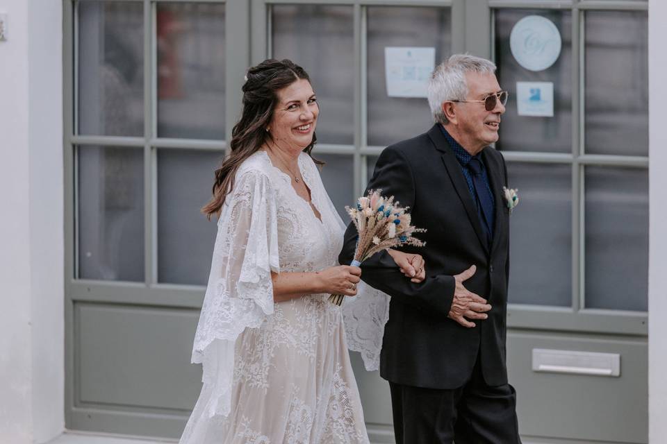L’entrée de la mariée